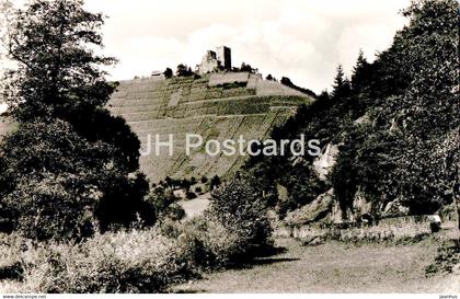 Alf Bullay an der Mosel - Burg Arras - old postcard - 1957 - Germany - used