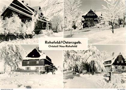 Rehefeld-Zaunhaus Altenberg OT Neu Rehefeld Winteransichten