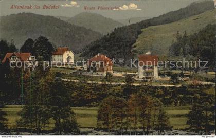 42507205 Altenbrak Harz Neues Villenviertel Altenbrak Harz