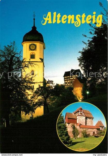 Altensteig Schwarzwald Kirche Schloss