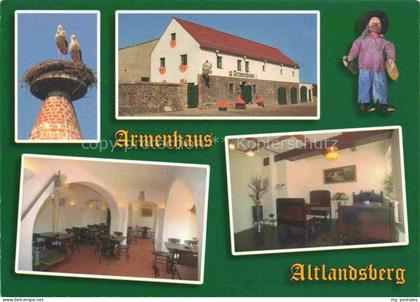 Altlandsberg Brandenburg Restaurant Armenhaus Gastraum Storchennest