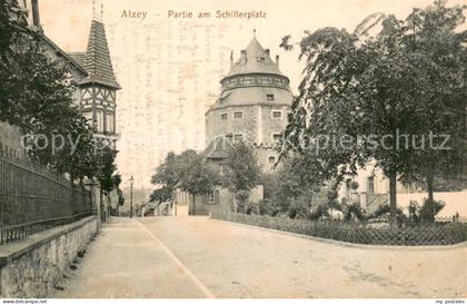 Alzey Partie am Schillerplatz