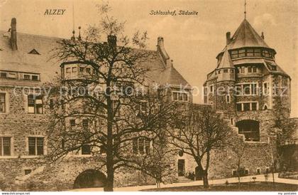 Alzey Schlosshof Suedseite