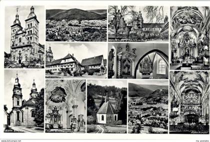 Amorbach Miltenberg Amorbach Abtei Kirche Amorsbrunn Schlossmuehle