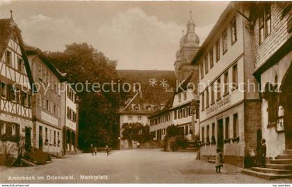 Amorbach Miltenberg Marktplatz