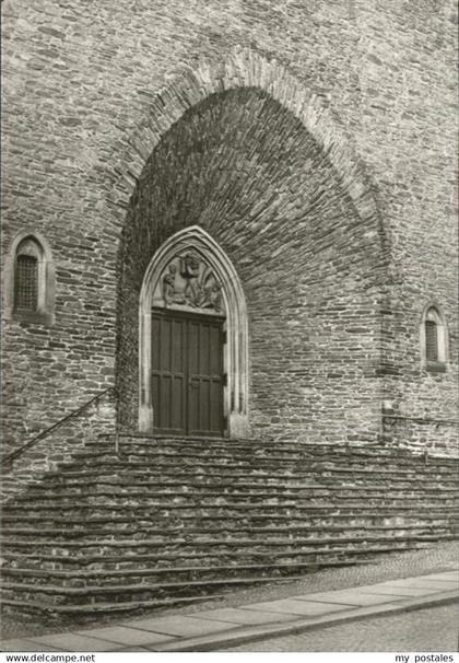 Annaberg-Buchholz Erzgebirge Annaberg-Buchholz Hauptportal St Annen Kirche