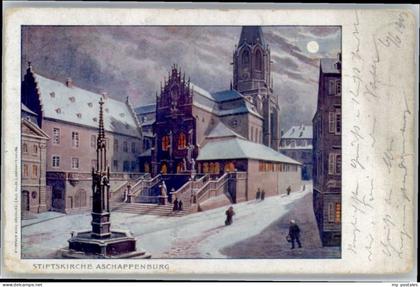 Aschaffenburg Main Aschaffenburg Kuenstler A. Hock