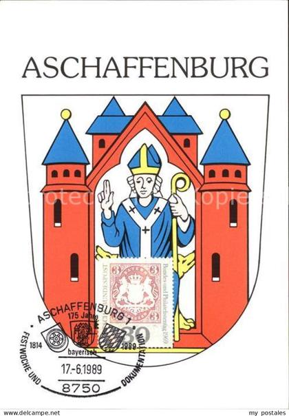 Aschaffenburg Main Wappen