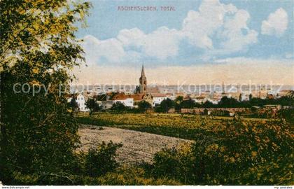 Aschersleben Sachsen-Anhalt Totalansicht