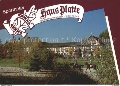Attendorn Sporthotel Haus Platte
