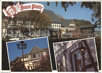 Niederhelden Haus Platte Teilansichten