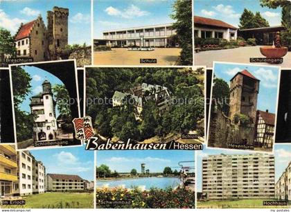 Babenhausen Dieburg Hessen Breschturm Schule Schloss Hexenturm Im Erloch Wohnsie
