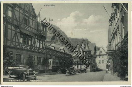 Bacharach - Marktplatz - Hitlerhöhe
