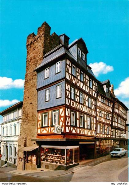 Bad Camberg Untertorturm Fachwerkhaeuser