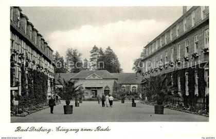 Bad Driburg Eingang zum Bad