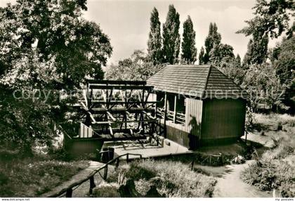 Bad Dueben Schiffmuehle im Burggarten