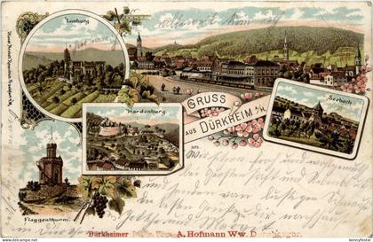 Gruss aus Bad Dürkheim - Litho