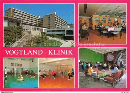 BAD ELSTER Vogtland Sachsen Vogtland-Klinik Hallenbad Therapie Restaurant Lobby