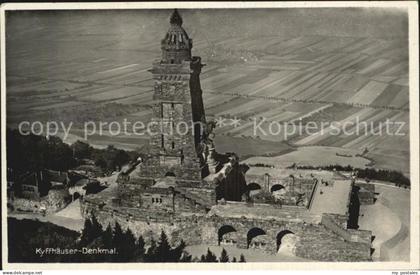 Kyffhaeuser Denkmal Fliegeraufnahme