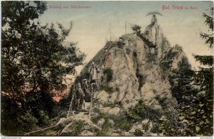 Bad Grund im Harz, Aufstieg zum Hübichenstein