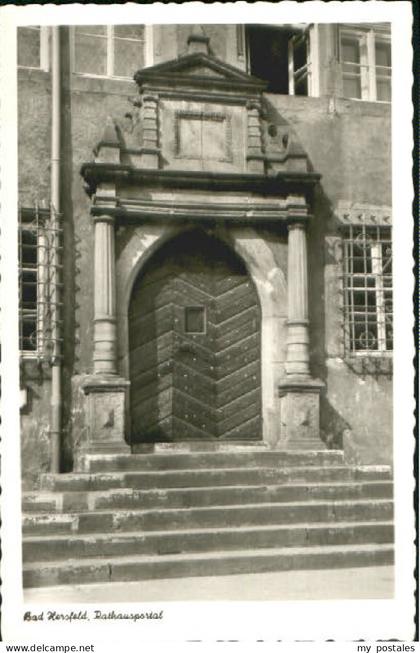 Bad Hersfeld Rathausportal