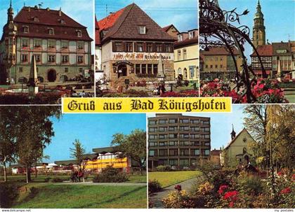 Bad Koenigshofen Bayern Motive Stadtzentrum Kurpark