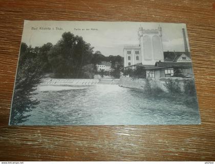 alte AK - Bad Köstritz , 1910 , Partie an der Mühle ,  Ansichtskarte !!