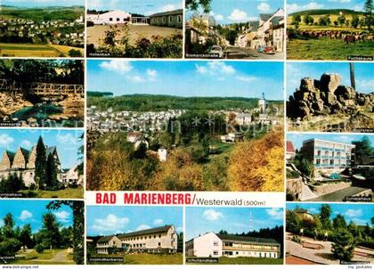 Bad Marienberg Bismarckstrasse Jugendherberge Wolfenstein Hallenbad Minigolfanla