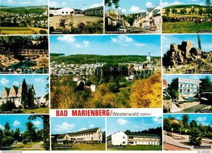 Bad Marienberg Teilansichten Kurort im Westerwald