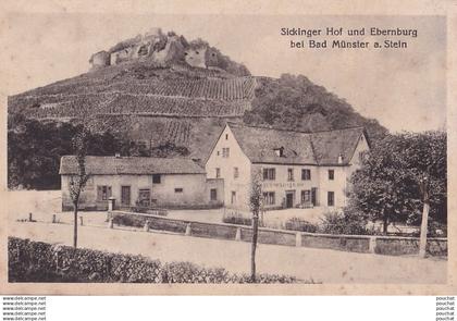 B6- BAD MUNSTER  A. STEIN -  SICKINGER HOF UND EBERNBURG   - ( 2 SCANS )