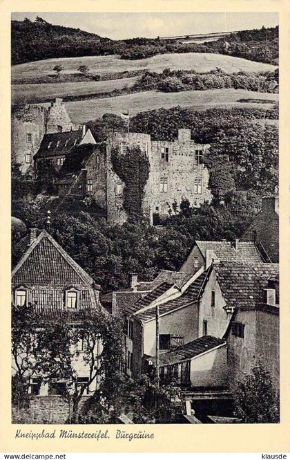 Bad Münstereifel - Burgruine gel.1939