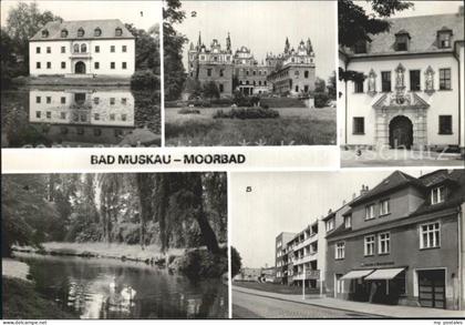 Bad Muskau Oberlausitz Moorbad Schloss Ruine Park Kirchstrasse