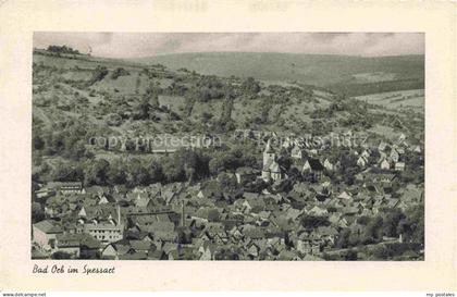 Orb BAD ORB Hessen Bad-Orb Spessart Kurort Stadtpanorama Kirche Dachlandschaft H
