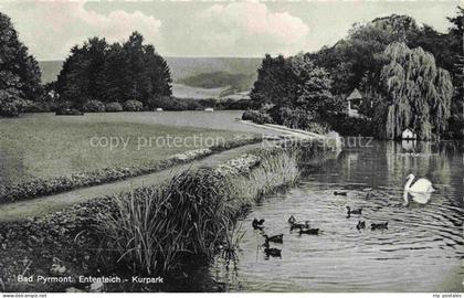 Pyrmont BAD PYRMONT Ententeich Kurpark