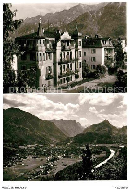 Bad Reichenhall Fremdenheim Rein Fliegeraufnahme