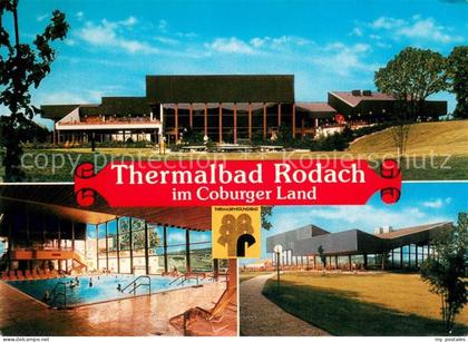 Rodach Bad Thermalbad Rodach Innen- und Aussenansicht