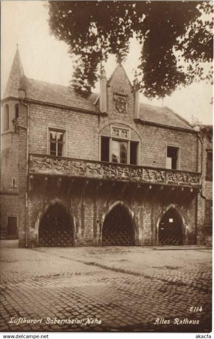 CPA BAD SOBERNHEIM Altes Rathaus GERMANY (1162094)