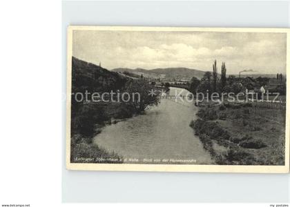 Sobernheim Bad Nahepartie Blick von der Hannesenruhe