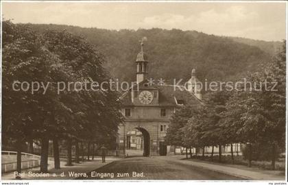 Bad Sooden-Allendorf Eingang zum Bad