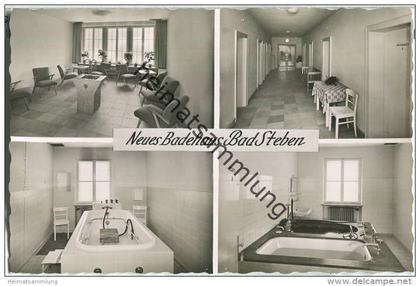 Bad Steben - Neues Badehaus - Foto-Ansichtskarte - Verlag Maria Hetz Bad Steben