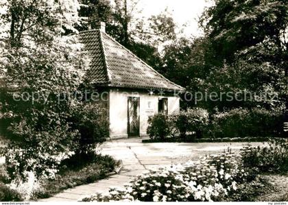 Bad Tennstedt Goethehaeuschen erbaut 1812 als Badehaus