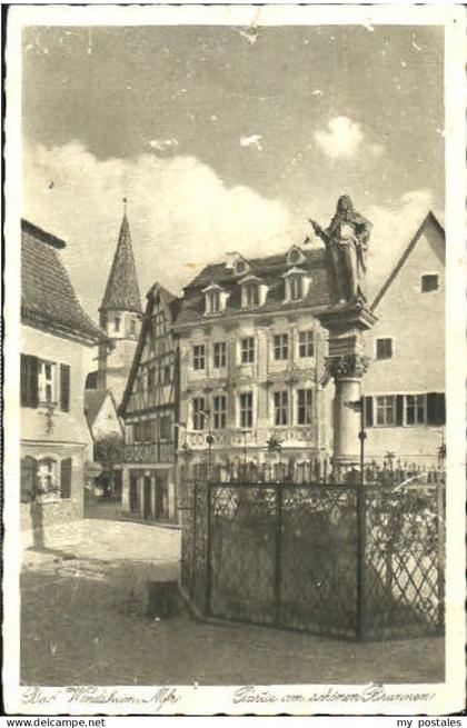 Bad Windsheim Brunnen x 1930
