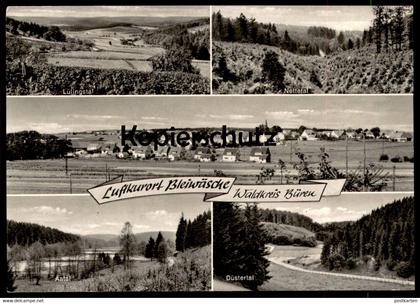 ÄLTERE POSTKARTE BLEIWÄSCHE WALDKREIS BÜREN NETTETAL AATAL DÜSTERTAL LÜLINGSTAL BAD WÜNNENBERG Ansichtskarte AK postcard