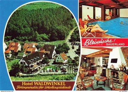 Bleiwaesche Bad Wuennenberg Paderborn NRW Hotel-Waldwinkel Sauerland Hallenbad S