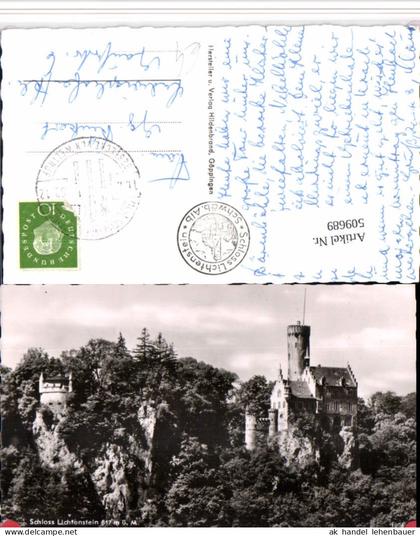 509689,Schloss Lichtenstein b. Honau Lichtenstein