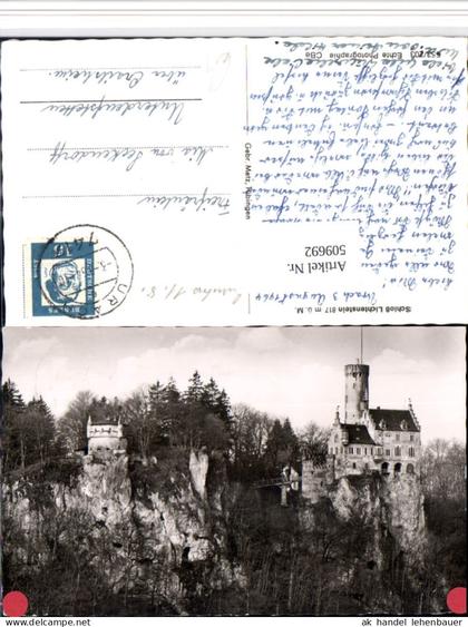 509692,Schloss Lichtenstein b. Honau Lichtenstein