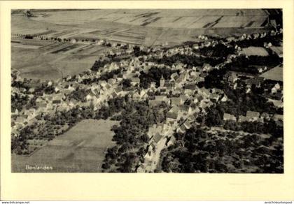 CPA Bonlanden Filderstadt in Württemberg, Luftaufnahme