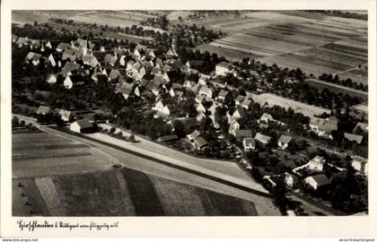 CPA Hirschlanden Ditzingen in Württemberg, Luftaufnahme
