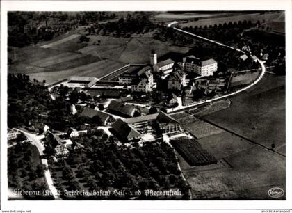 CPA Liebenau Meckenbeuren in Oberschwaben Württemberg, Fliegeraufnahme, Heil- und Pflegeanstalt