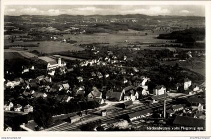 CPA Meckenbeuren in Oberschwaben Württemberg, Fliegeraufnahme